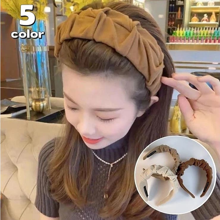 カチューシャ 幅広 レディース | PlusNao | 詳細画像1 