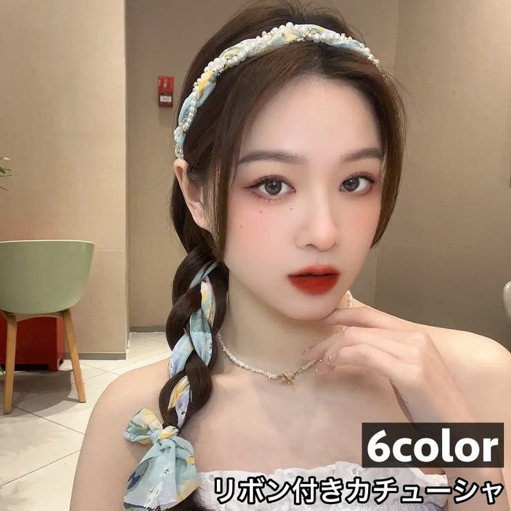 カチューシャ リボン付き レディース | PlusNao | 詳細画像1 
