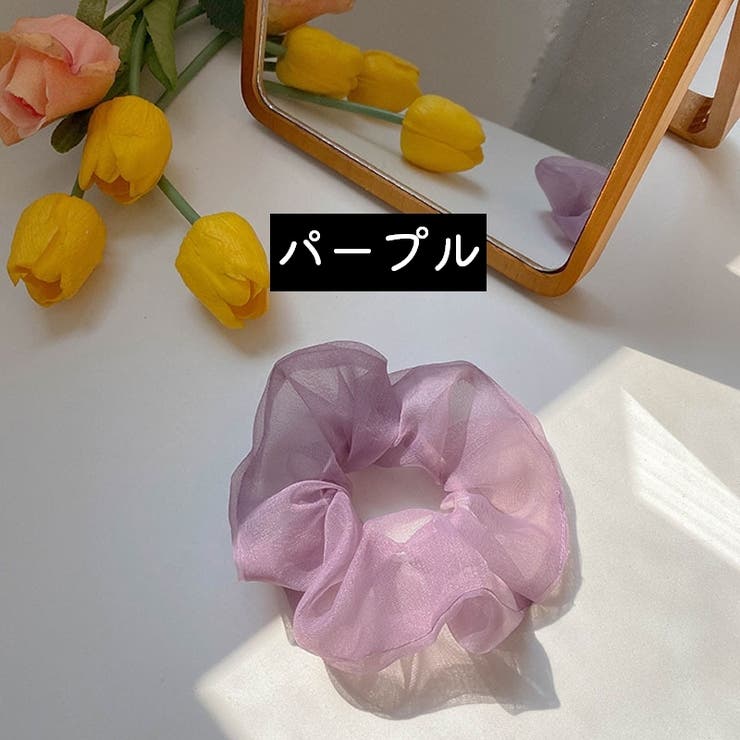 シュシュ ヘアゴム レディース | PlusNao | 詳細画像9 