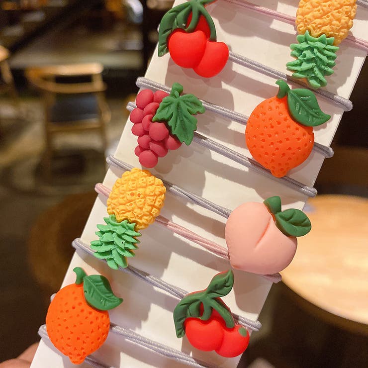 ヘアゴム 10本セット ヘアアクセサリー | PlusNao | 詳細画像6 