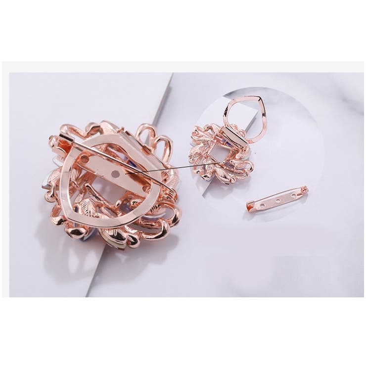 スカーフ留め ブローチ スカーフピン | PlusNao | 詳細画像10 