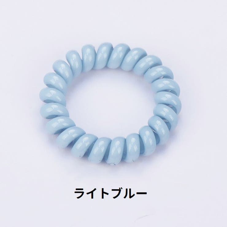 ヘアゴム スプリングゴム 同色10個セット[品番：FQ000237108]｜PlusNao