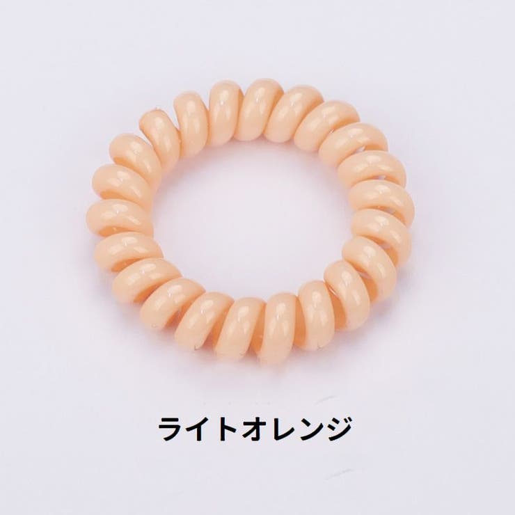 ヘアゴム スプリングゴム 同色10個セット[品番：FQ000237108]｜PlusNao