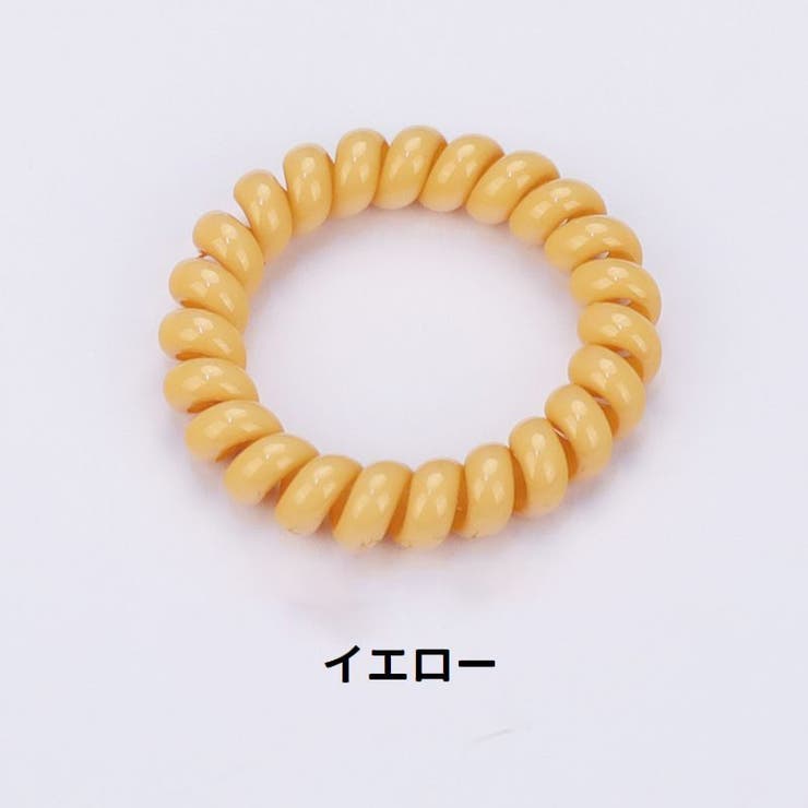 ヘアゴム スプリングゴム 同色10個セット[品番：FQ000237108]｜PlusNao
