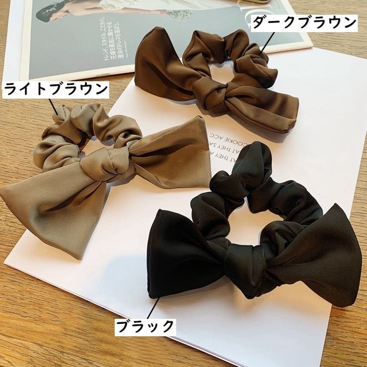 シュシュ ヘアゴム リボン | PlusNao | 詳細画像17 