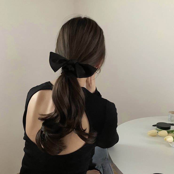 シュシュ ヘアゴム リボン | PlusNao | 詳細画像2 
