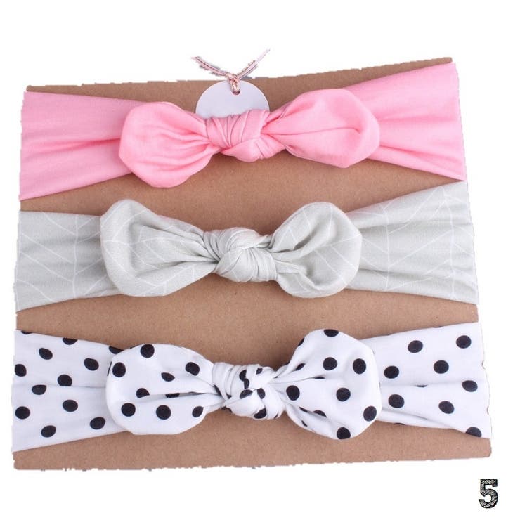 ヘアバンド 3個セット ヘアアクセサリー | PlusNao | 詳細画像11 