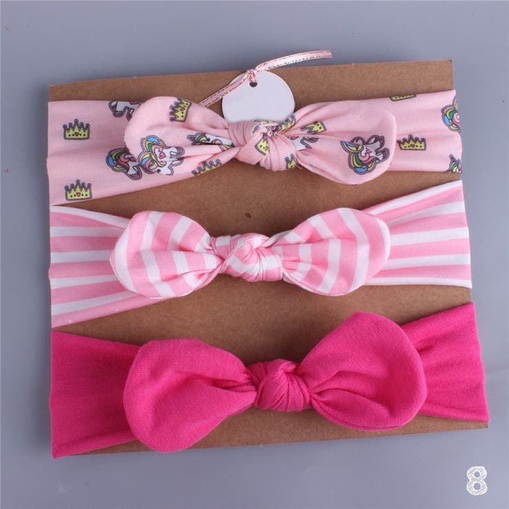 ヘアバンド 3個セット ヘアアクセサリー | PlusNao | 詳細画像14 