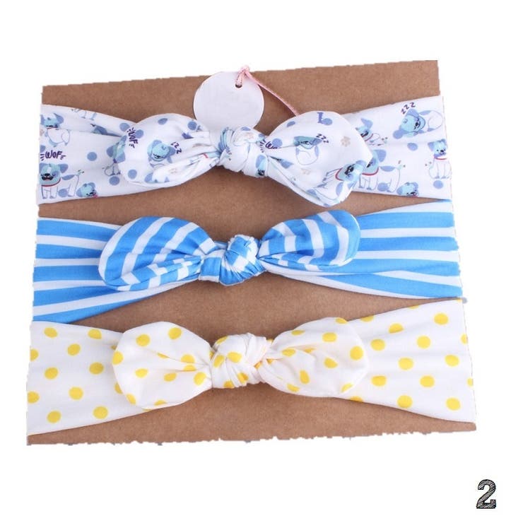 ヘアバンド 3個セット ヘアアクセサリー | PlusNao | 詳細画像8 