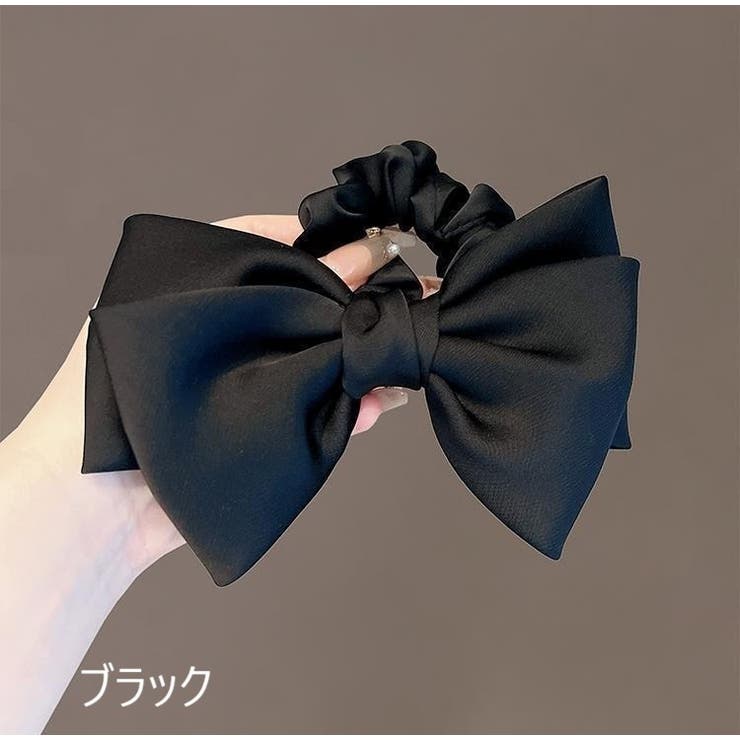 シュシュ リボン ヘアアクセサリー | PlusNao | 詳細画像10 