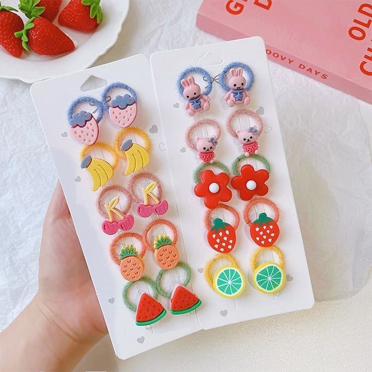 ヘアゴム 10本セット 髪ゴム | PlusNao | 詳細画像2 