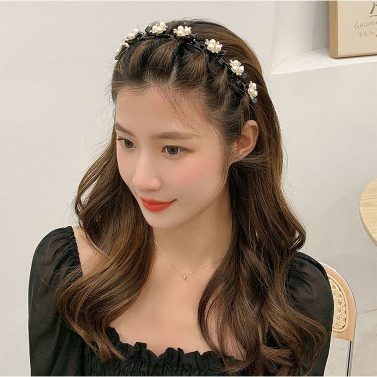 カチューシャ クリップ付き レディース | PlusNao | 詳細画像6 