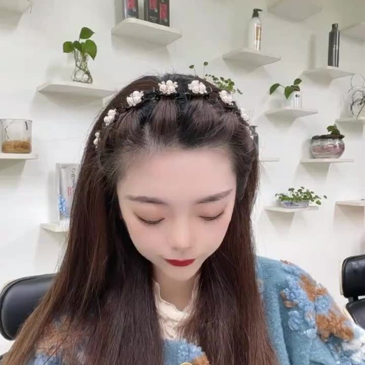 カチューシャ クリップ付き レディース | PlusNao | 詳細画像8 