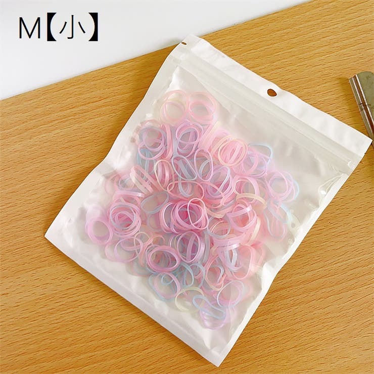 ヘアゴム No.21 クーポンで半額】ヘアゴム シリコンゴム PB.藤本美貴コラボ 容器