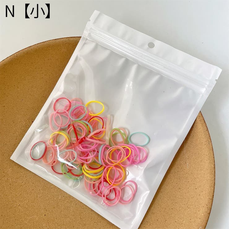 ヘアゴム 髪ゴム 200個セット[品番：FQ000210340]｜PlusNao