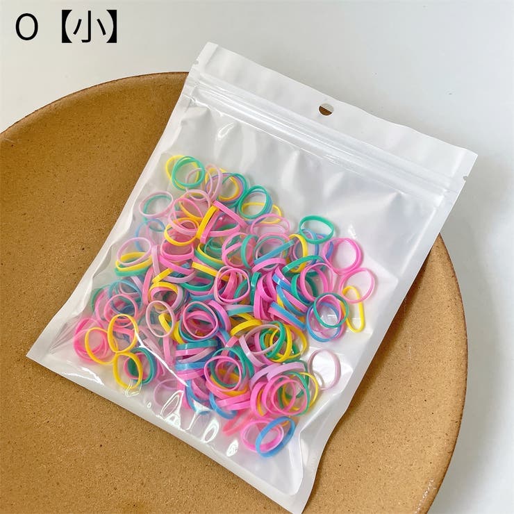 ヘアゴム 髪ゴム 200個セット[品番：FQ000210340]｜PlusNao