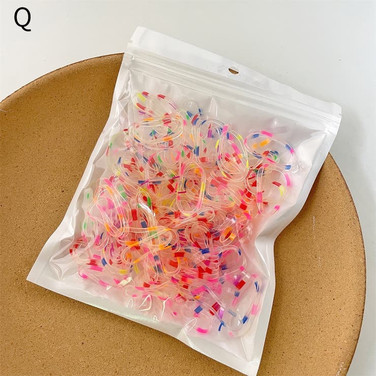 ヘアゴム 髪ゴム 200個セット[品番：FQ000210340]｜PlusNao