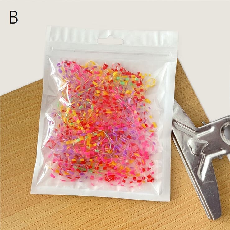 ヘアゴム 髪ゴム 200個セット | PlusNao | 詳細画像3 