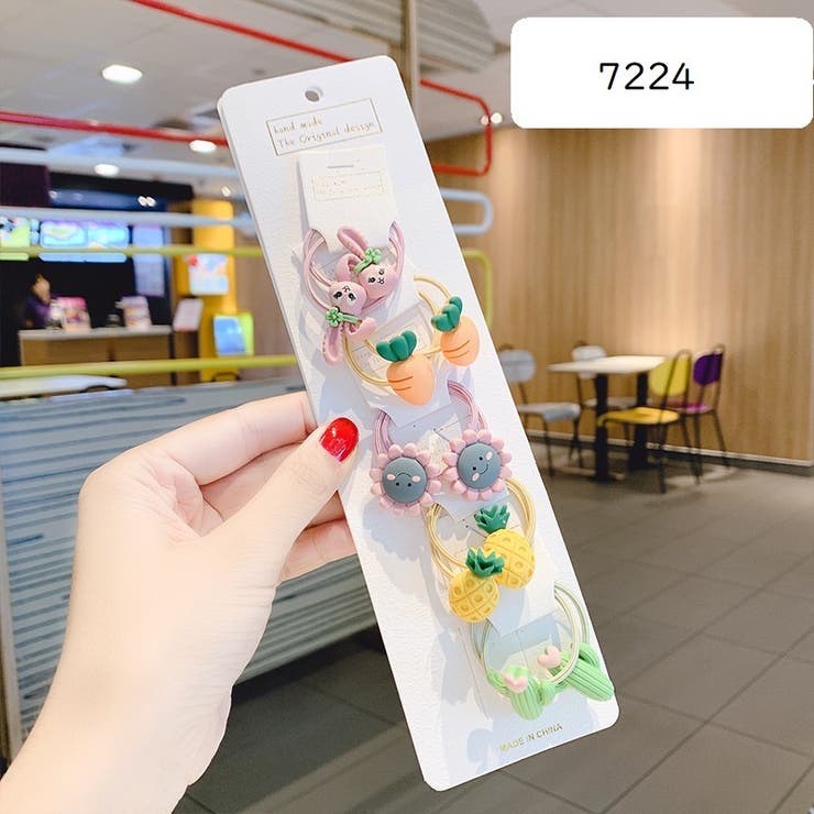 ヘアゴム 10個セット ヘアアクセサリー | PlusNao | 詳細画像6 