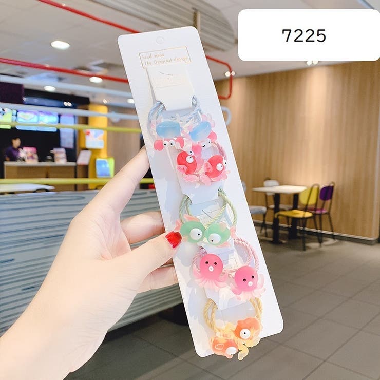 ヘアゴム 10個セット ヘアアクセサリー | PlusNao | 詳細画像7 