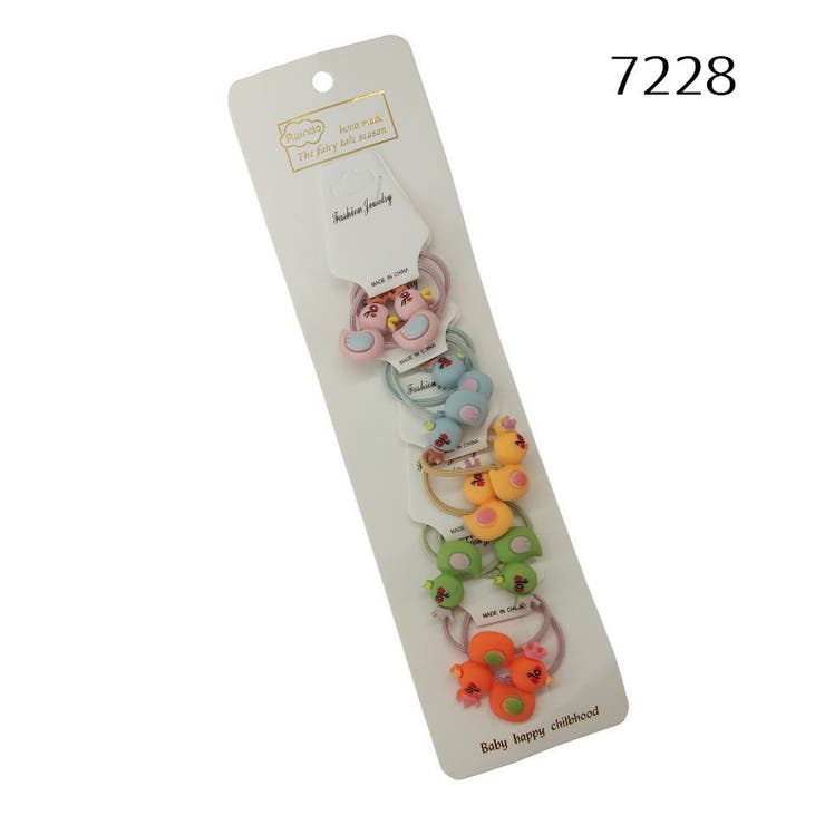 ヘアゴム 10個セット ヘアアクセサリー | PlusNao | 詳細画像9 