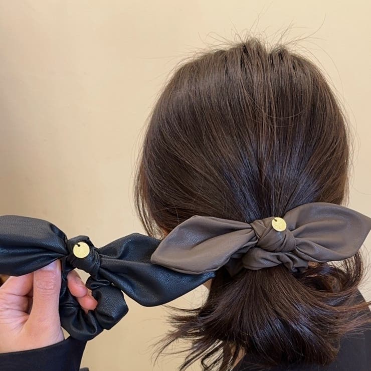 シュシュ ヘアゴム リボン | PlusNao | 詳細画像2 
