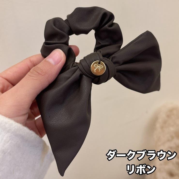 シュシュ ヘアゴム リボン | PlusNao | 詳細画像8 