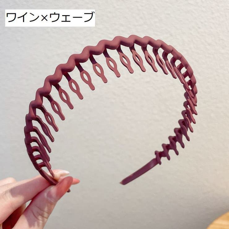 カチューシャ コーム付き レディース | PlusNao | 詳細画像10 