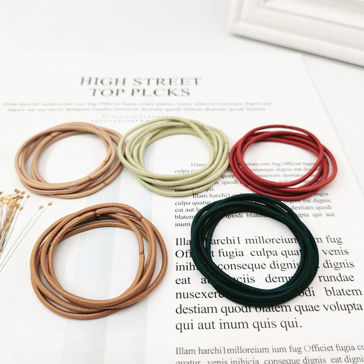 ヘアゴム 100本セット 髪ゴム | PlusNao | 詳細画像4 