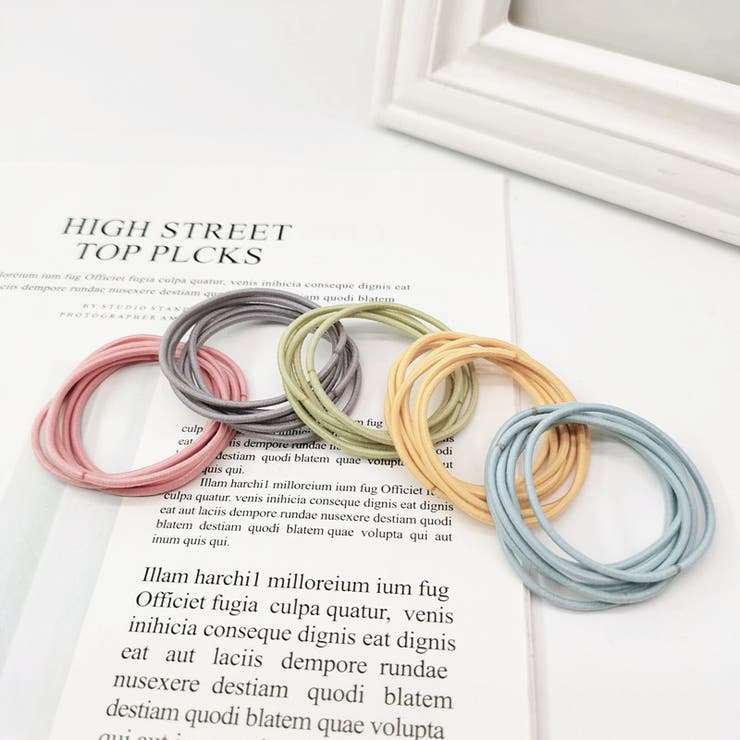 ヘアゴム 100本セット 髪ゴム | PlusNao | 詳細画像5 