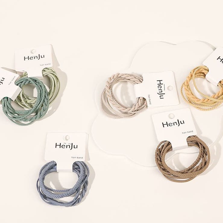 ヘアゴム 4本セット 髪ゴム | PlusNao | 詳細画像3 