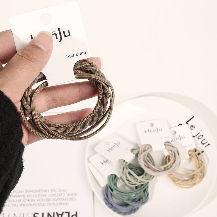 ヘアゴム 4本セット 髪ゴム | PlusNao | 詳細画像6 