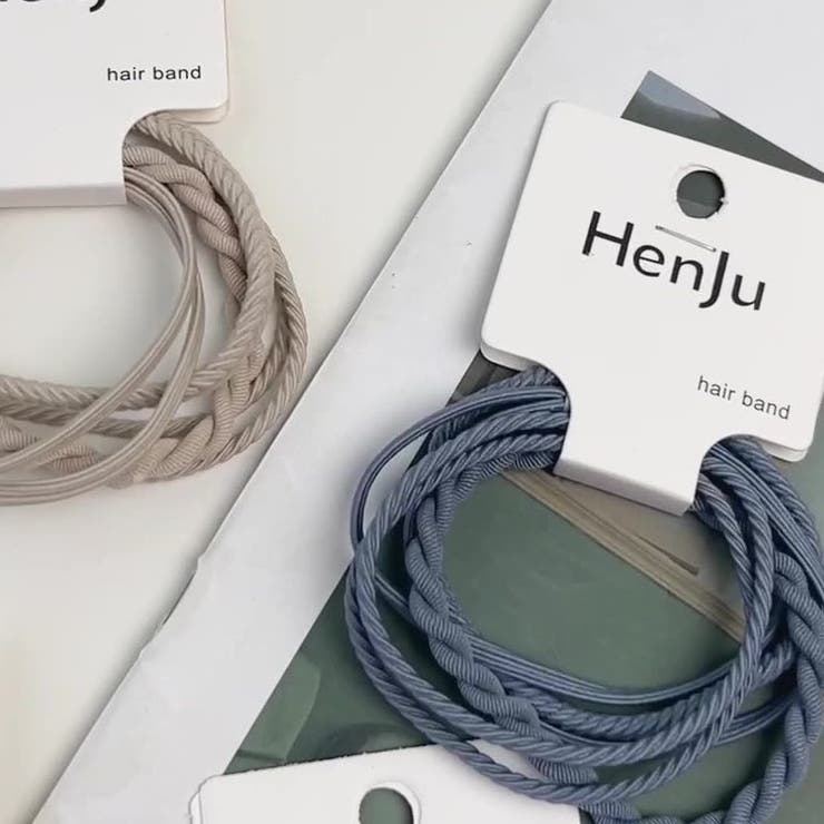 ヘアゴム 4本セット 髪ゴム | PlusNao | 詳細画像7 