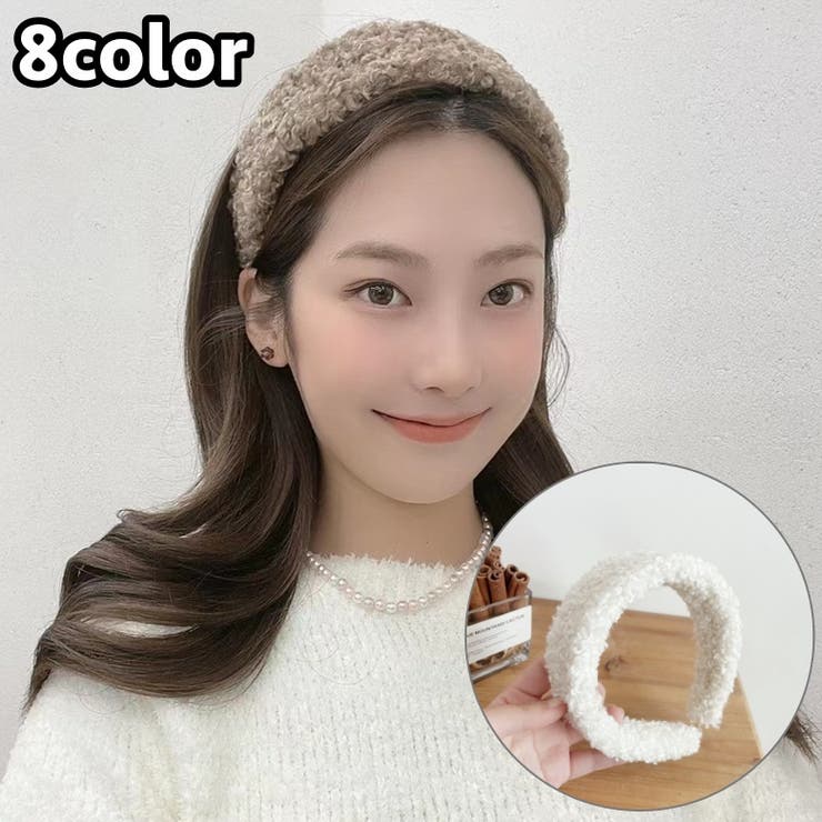 カチューシャ 幅広 ワイド | PlusNao | 詳細画像1 