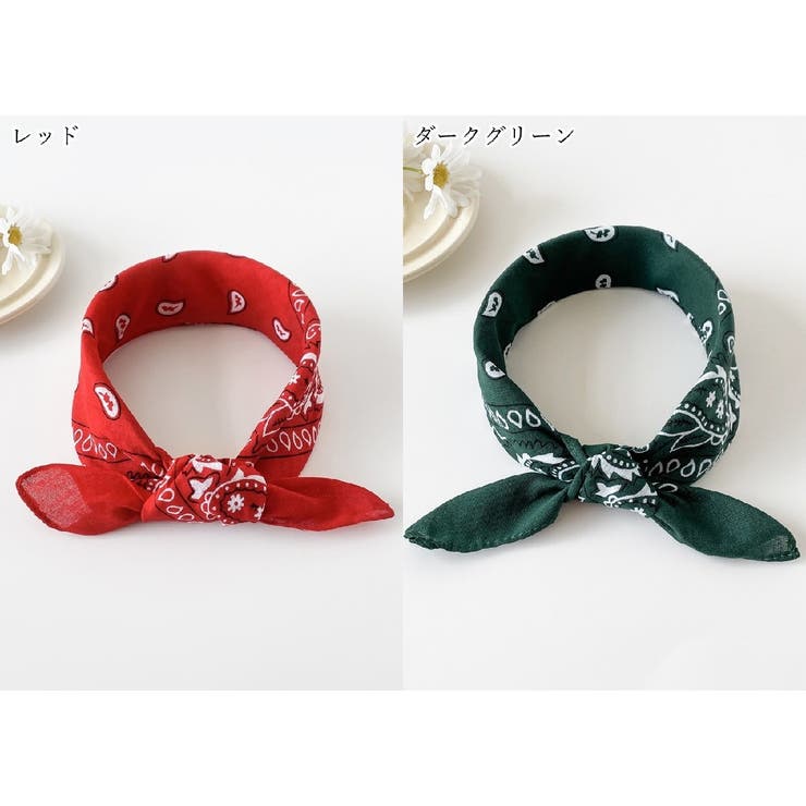 バンダナ レディース 女性 | PlusNao | 詳細画像15 