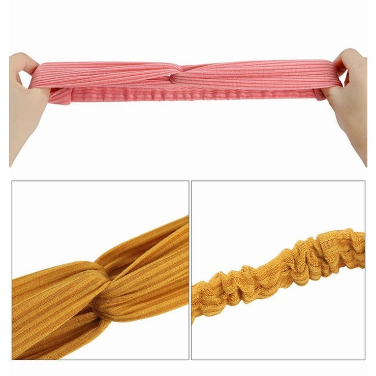 スポーツ用ヘアバンド ヘアーバンド ターバン | PlusNao | 詳細画像6 