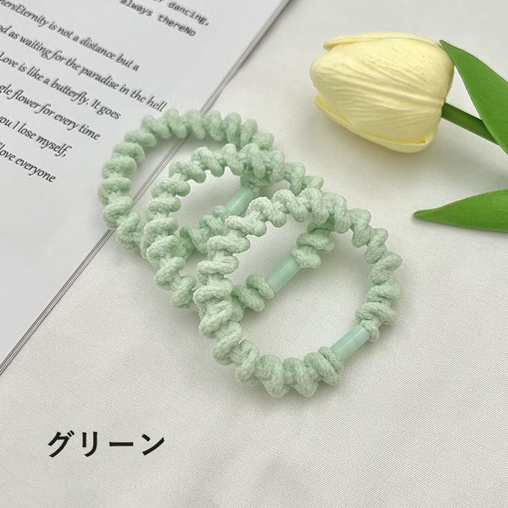 ヘアゴム 3本セット 髪ゴム | PlusNao | 詳細画像3 