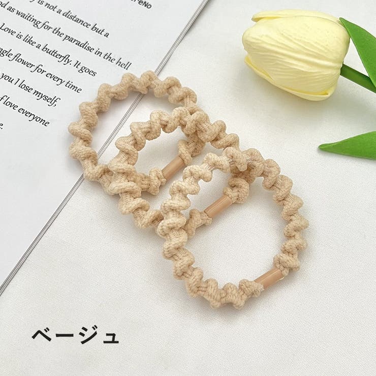 ヘアゴム 3本セット 髪ゴム | PlusNao | 詳細画像5 