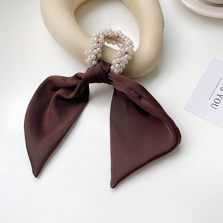 シュシュ ヘアゴム ヘアアクセサリー | PlusNao | 詳細画像4 