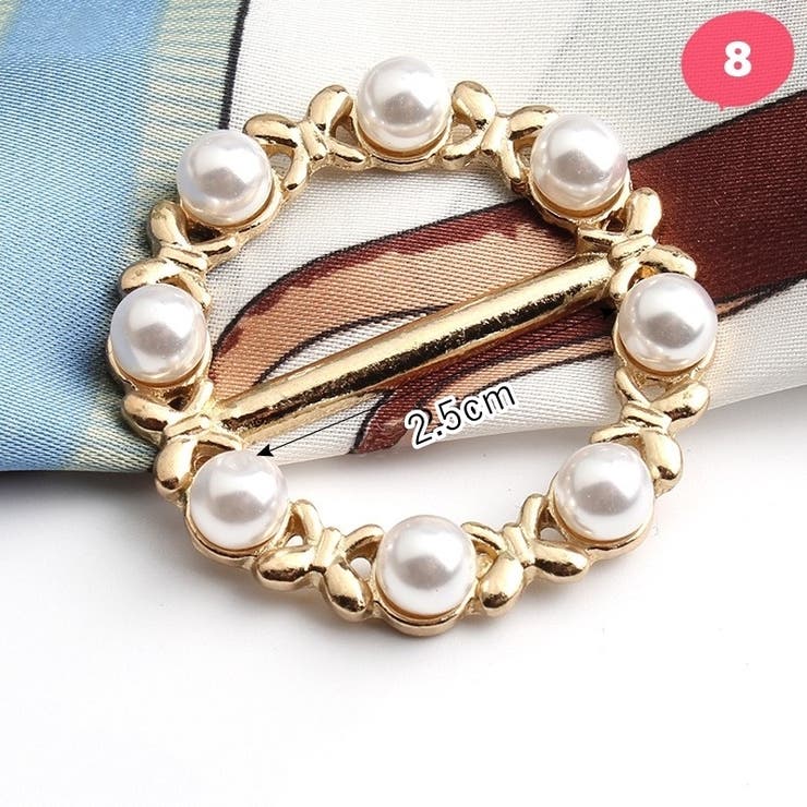 スカーフリング スカーフバックルリング レディース | PlusNao | 詳細画像12 