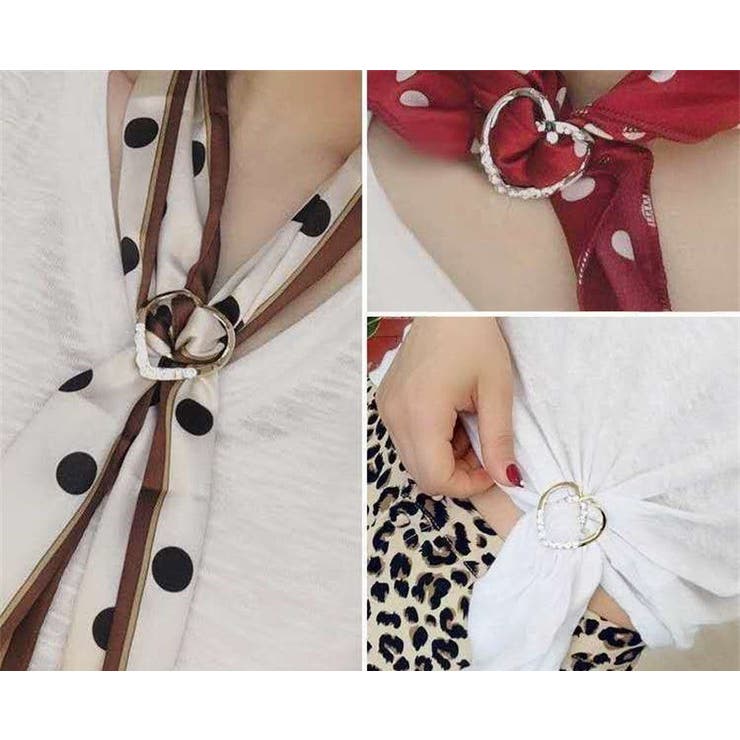 スカーフリング スカーフバックルリング レディース | PlusNao | 詳細画像2 