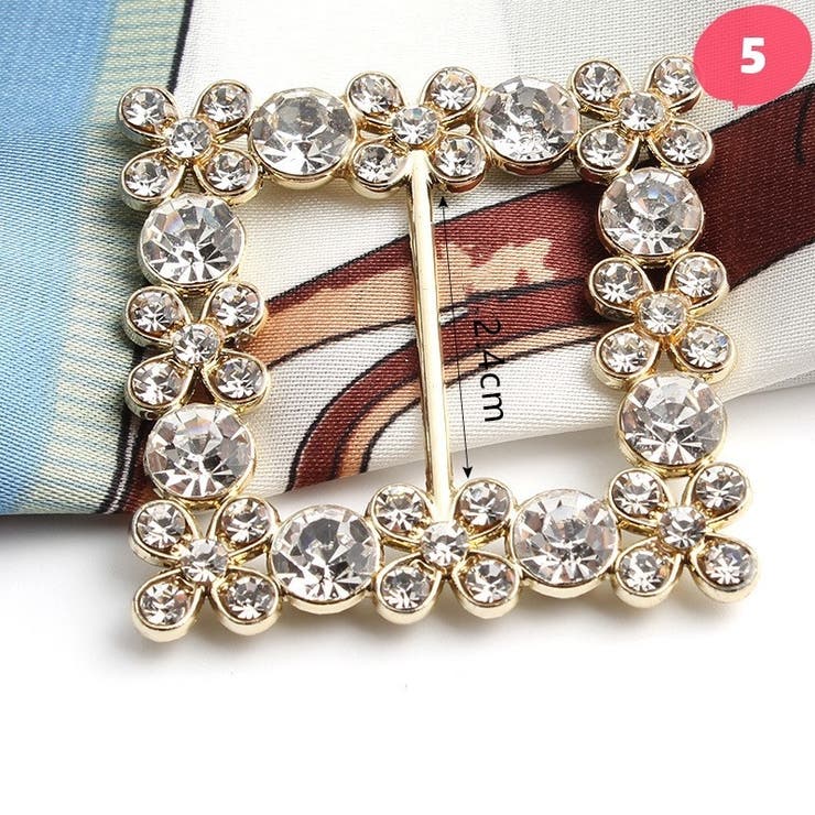 スカーフリング スカーフバックルリング レディース | PlusNao | 詳細画像9 