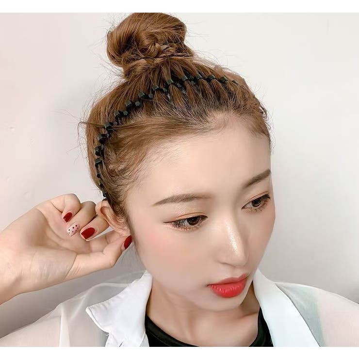 カチューシャ ヘアアクセサリー ウェーブ | PlusNao | 詳細画像4 