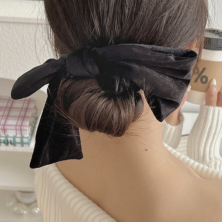シュシュ リボンシュシュ ヘアアクセサリー | PlusNao | 詳細画像3 