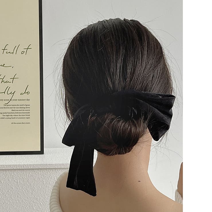 シュシュ リボンシュシュ ヘアアクセサリー | PlusNao | 詳細画像5 