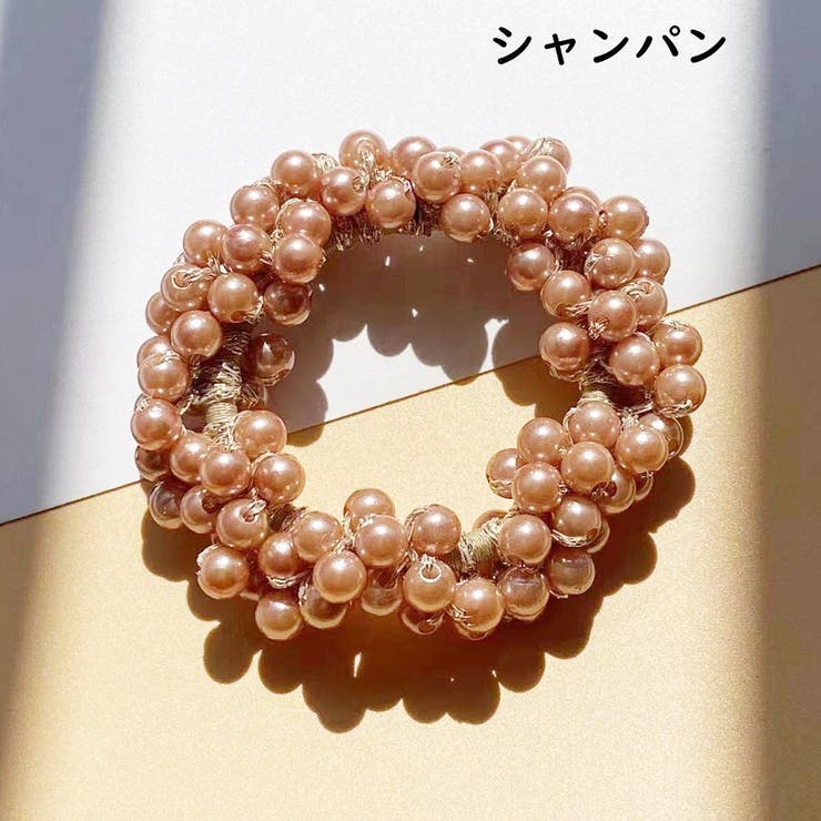 ヘアゴム レディース フェイクパール | PlusNao | 詳細画像14 