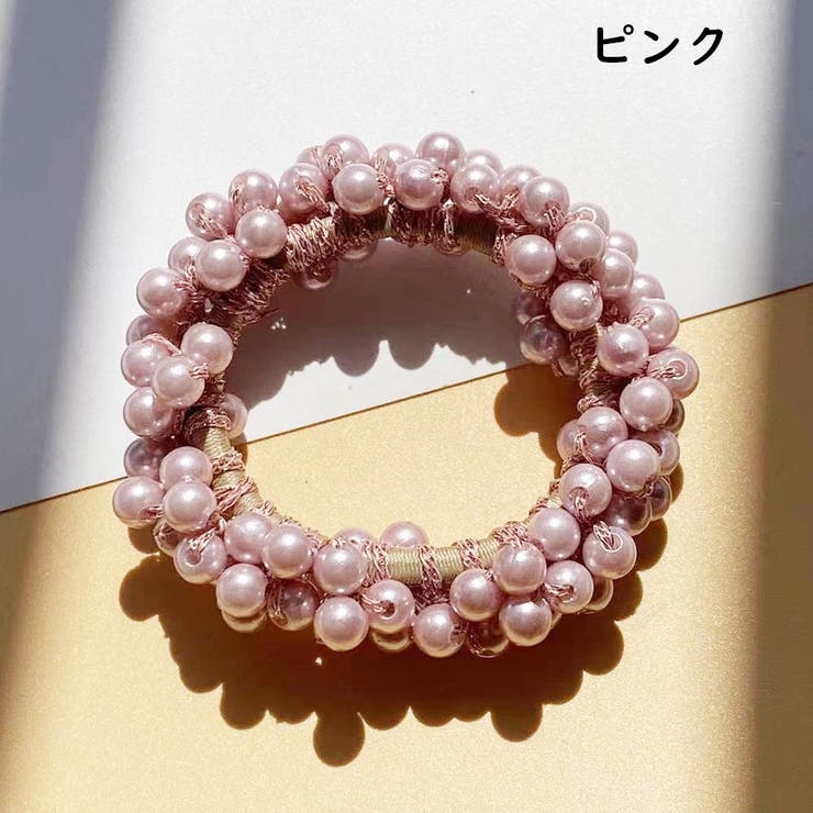 ヘアゴム レディース フェイクパール | PlusNao | 詳細画像16 