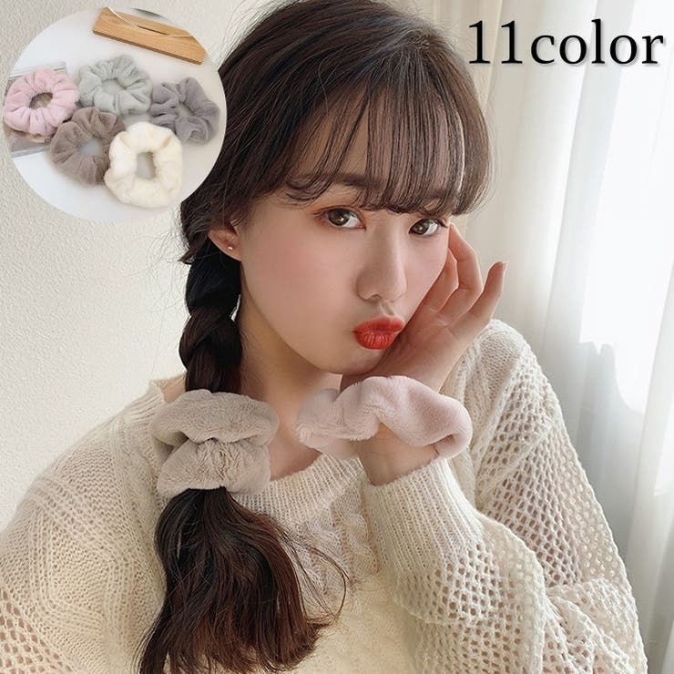 シュシュ ヘアゴム 髪ゴム | PlusNao | 詳細画像1 