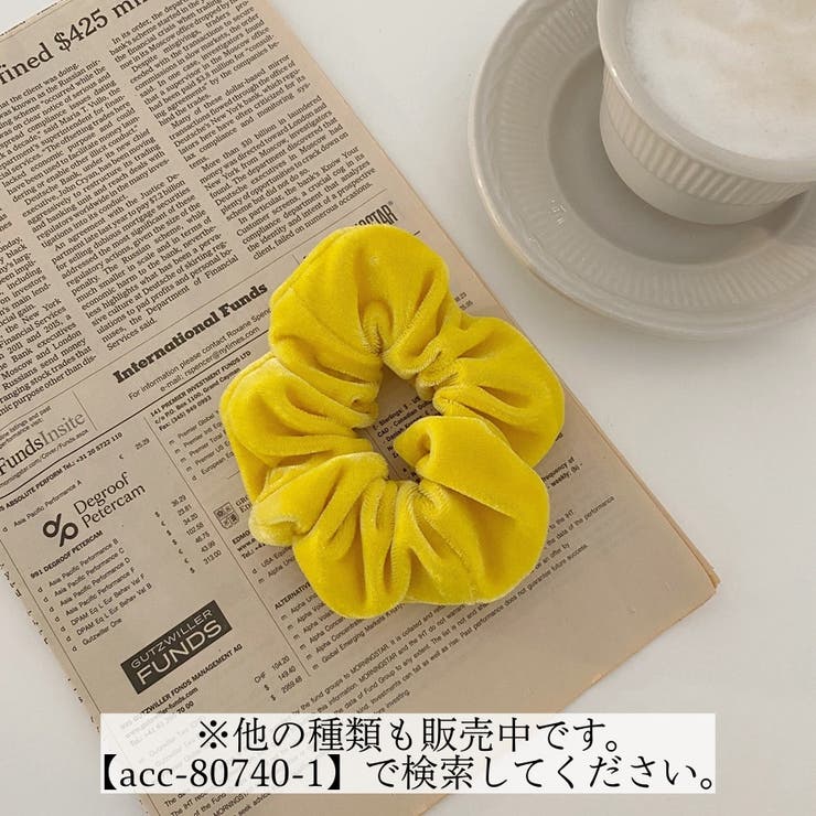 シュシュ ヘアゴム 髪ゴム | PlusNao | 詳細画像19 