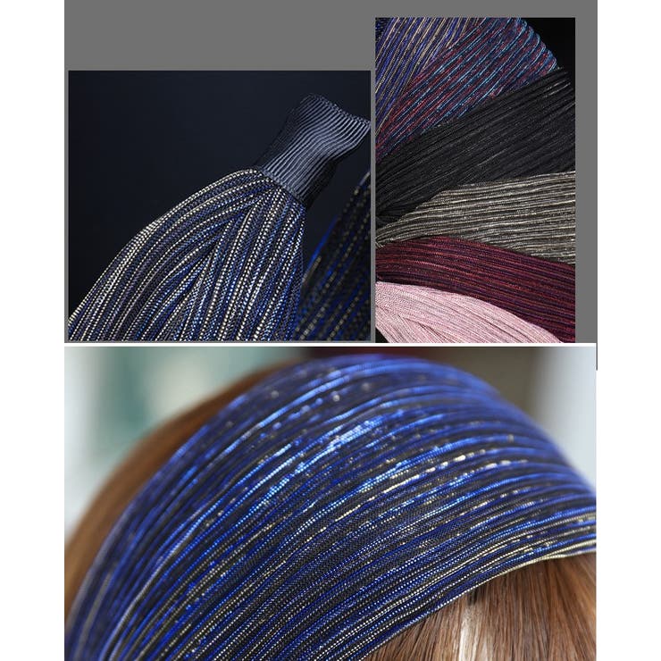 カチューシャ ターバン風 幅広 | PlusNao | 詳細画像9 